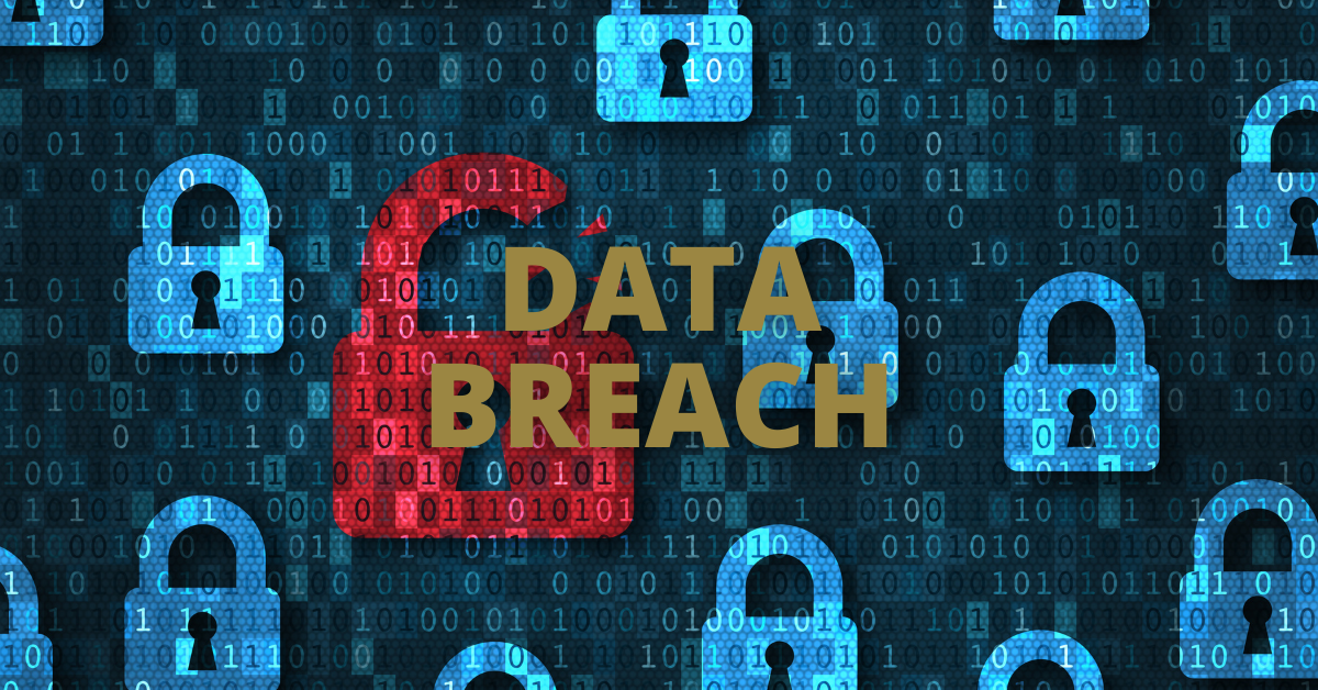 data breach meaning in english